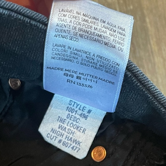 Mother The Looker Night Hawk Black Skinny Jeans - Picture 6 of 12